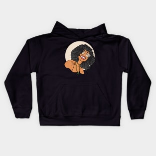 Smiling Afro Latina Kids Hoodie